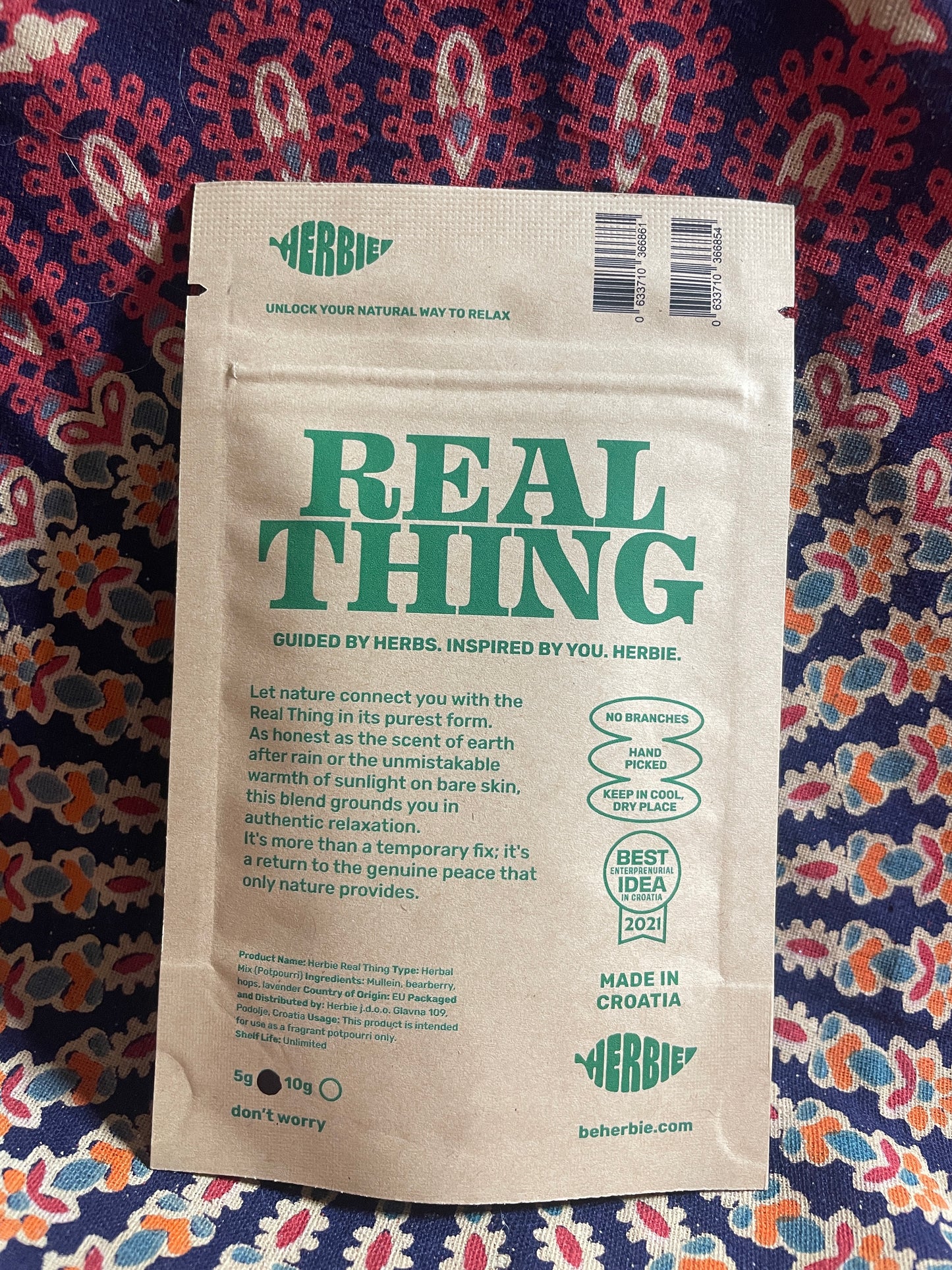 „The Real Thing“ Mischung