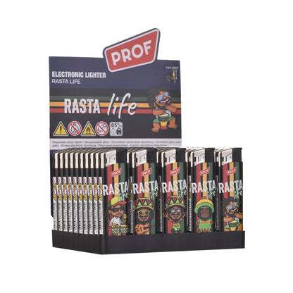 Rasta Life Motiv Feuerzeug