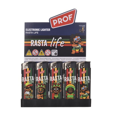 Rasta Life Motiv Feuerzeug