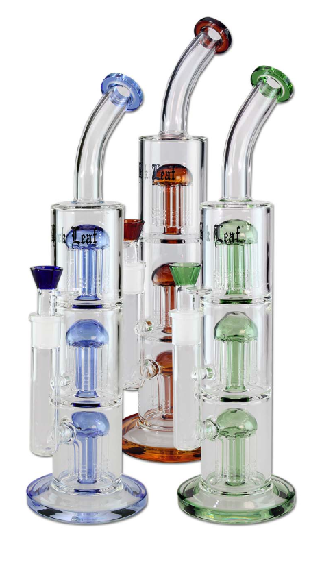 Black Leaf Perkolatorbong 3x8-Arm Baumperkolator