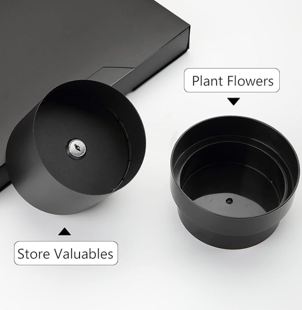 Geheimversteck in Pflanzentopf