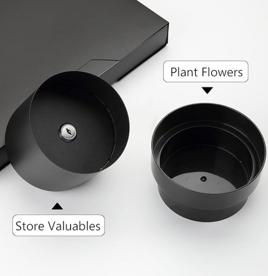 Geheimversteck in Pflanzentopf