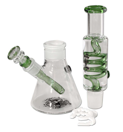 Liquid Bong mit Spirale