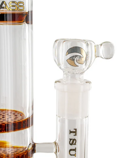 Triple Honeycomb Turbine Bong 18'' (Tsunami Glass)